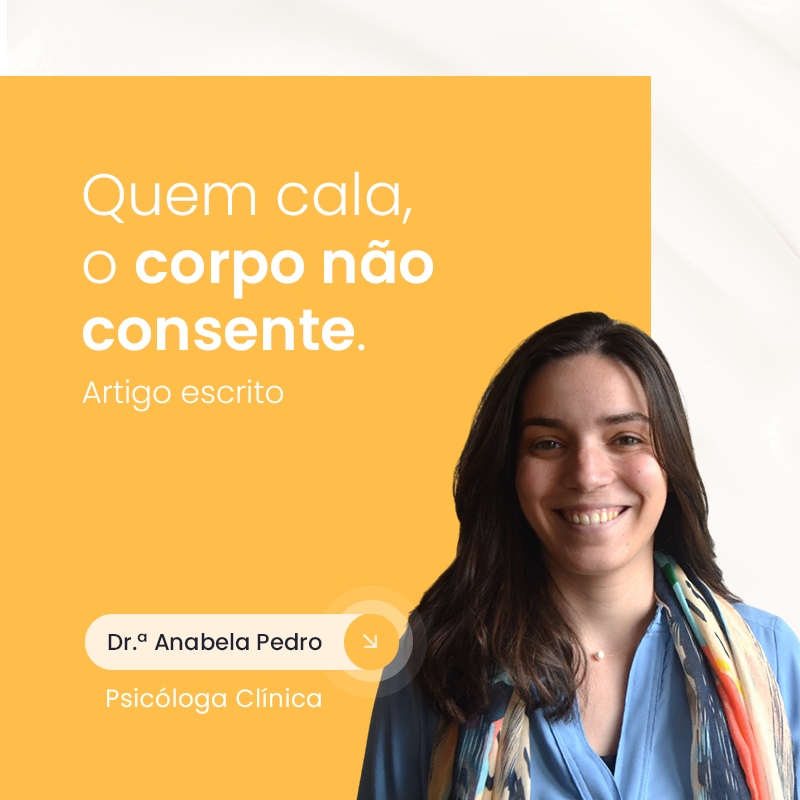 Quem cala, o corpo não consente