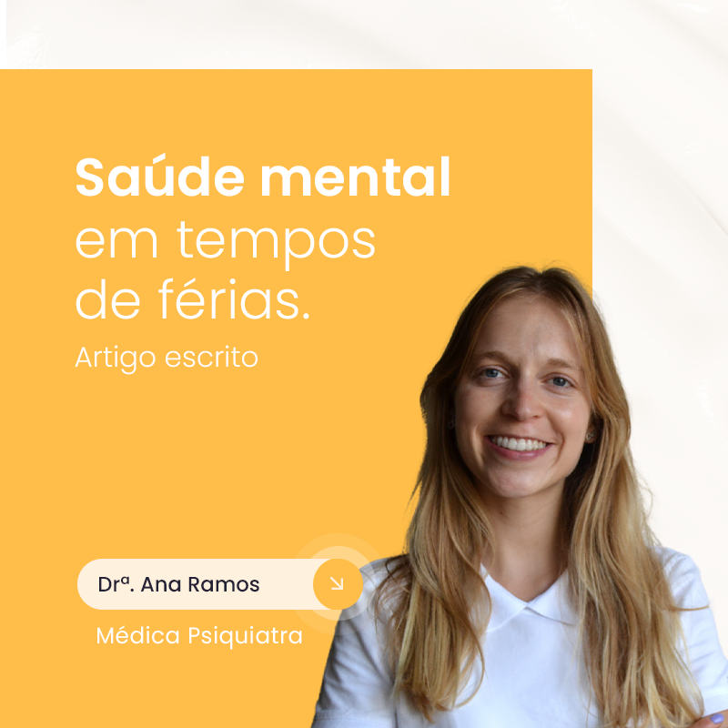 Saúde mental em tempos de férias